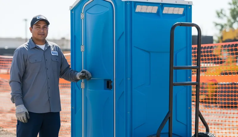 Porta potty planning for a Texas festival